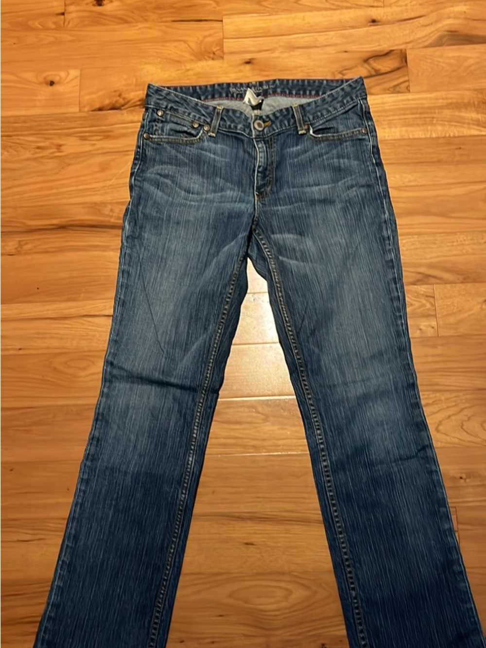 Banana Republic Women's Medium Blue Straight-Leg Jeans